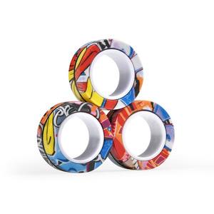 Anti <b>Stress</b> Fidget Toy Relaxing Finger Spinner Toy Hand Fidget Spinner <b>Ring</b> for Adults Office Daily <b>Stress</b> Relief - Product Image 2