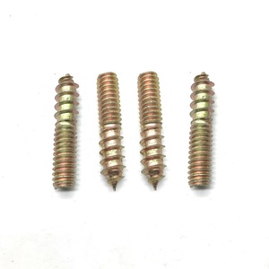 Vis à bois galvanisée en zinc jaune à <span class=keywords><strong>double</strong></span> tête pour fixation de meubles - Product Image 5