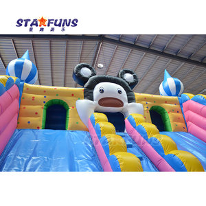 <span class=keywords><strong>Castillo</strong></span> Inflable Comercial Gigante, Casa de Brinco de Mickey Mouse, Brincolín Inflable Económico, Equipo de Entretenimiento para Niños - Product Image 5