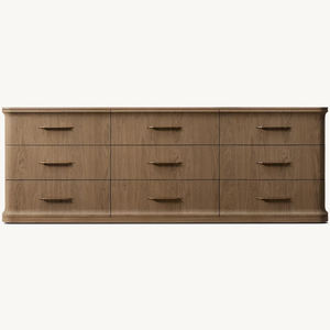 Comò Moderno in Legno a 9 Cassetti per Armadio, Soggiorno e Camera da Letto - Product Image 6