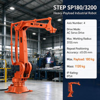 Robot de palettisation robuste STEP SP180/3200 180 kg pour l'empilage de sacs, la palettisation de cartons et la manutention de matériaux en entrepôt