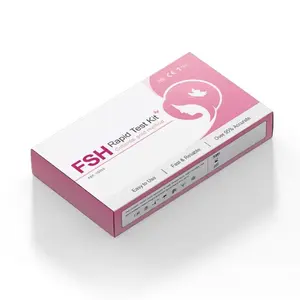 LYZ ACCUFAST Kit de teste doméstico para mulheres FSH Kit de teste de hormônio estimulante do folículo acima de 99,99%