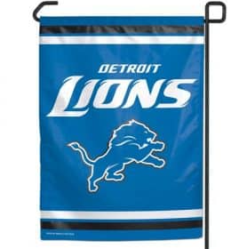 Drapeaux de jardin double face <span class=keywords><strong>Detroit</strong></span> Lions 12*18 pour l'extérieur, bannières pour jardins et patios, drapeau décoratif mural intérieur pour la pièce - Product Image 1