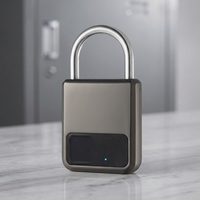 Nouveau cadenas intelligent à empreinte digitale, étanche, en alliage de zinc, antivol, pour extérieur, maison, casier, sac