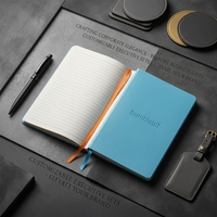 Carnets en cuir, journaux personnalisés, journaux personnalisés avec logo, carnet d'affaires avec stylo, carnet relié, coffret cadeau