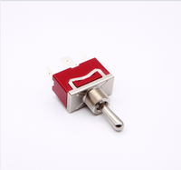Interrupteur à bascule momentané haute performance 15A 250V KN3C SPDT 3 positions MOM-OFF-MOM 3 bornes PCB pour machines d'automatisation