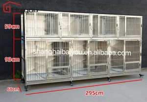 <span class=keywords><strong>Cage</strong></span> pour chien modulaire professionnelle, personnalisable, amovible, en acier inoxydable 304, résistante à l'eau, écologique, durable, sûre, 4 - Product Image 6