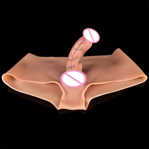 SXXY strap su dildo mutandine indossabili dildo silicone pantaloni lesbici stimolazione vaginale <span class=keywords><strong>anale</strong></span> per coppie lesbiche giocattoli sessuali - Product Image 5