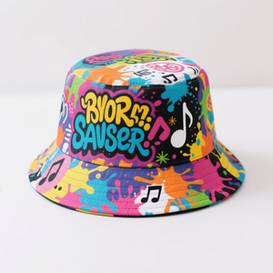 Tùy Chỉnh In Kỹ Thuật Số Kem Chống Nắng Cung Hoạt Động Ngoài Trời Thăng Hoa Xô Hat Thể Thao Giản Dị Ngư Dân Cap - Product Image 4