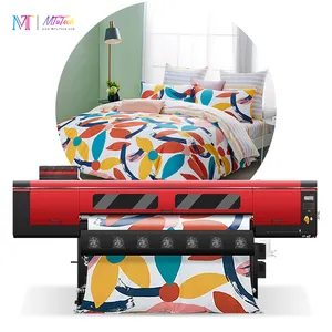 最畅销的MT宽幅卷对卷染料升华打印机，用于聚酯和混合织物印刷