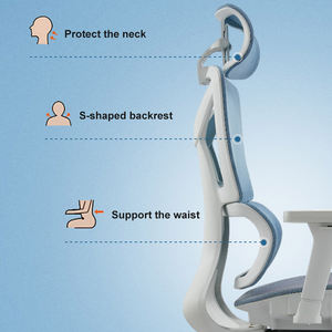 Venta al por mayor de alta calidad Sillas De Oficina silla de oficina equipo de oficina silla ergonómica muebles de oficina en casa - Product Image 2