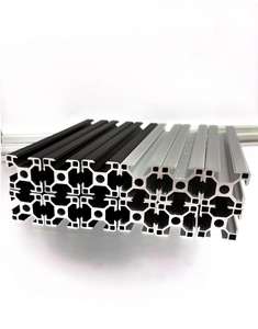 6063 T5 Alu Custom 3030 T Slot Alumínio Extrusão Preto Prata Anodizado Quadro De Perfil De Alumínio Industrial para Worktable - Product Image 4