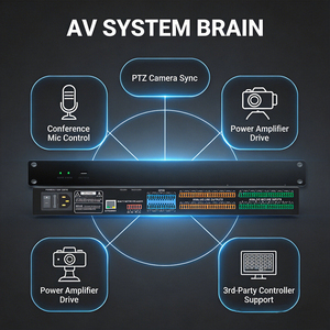 Processeur audio DSP 16x16 ADI 40 bits à point flottant pour conférence avec AEC/AFC/ANC et mixeur automatique pour intégration système AV - Product Image 5