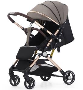 Meilleures ventes de poussettes pliantes à une main avec porte-gobelet Landau en gros d'usine chinoise - Product Image 6