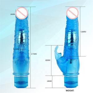 USB fort réaliste lapin gode vibrateur Clitoris g-spot stimulateur balle vibrateur pour femmes adultes jouets sexuels - Product Image 2