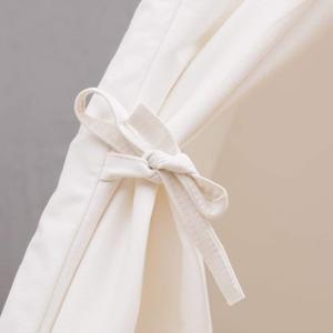 Tente tipi intérieure en toile 100% coton pour enfants, tente de jeu pour enfants à usage intérieur - Product Image 4