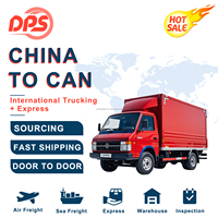 Expédition rapide par camion au Canada, agent international le plus fiable de Shenzhen/Guangzhou