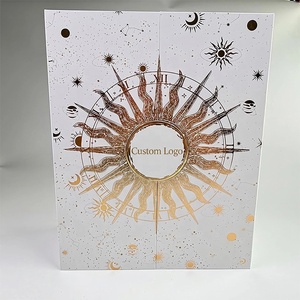 <span class=keywords><strong>Calendario</strong></span> de Adviento de Cartón Rígido Personalizado para Cosméticos, 12 Cajones, Ecológico, Reutilizable, Caja de Embalaje Navideña con Relieve - Product Image 5
