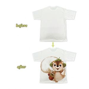 Camiseta Sublimada de Tela Transpirable, Absorbente de Humedad y Sudor, 100% Poliéster de Malla, Lavable a Máquina, Manga Corta para Adultos - Product Image 1