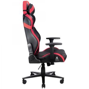 Chaise de jeu pivotante 3D de luxe rouge très confortable, la plus vendue, pour <span class=keywords><strong>gamer</strong></span>, <span class=keywords><strong>fauteuil</strong></span> d'ordinateur durable en similicuir avec fonction de levage pour la maison - Product Image 3