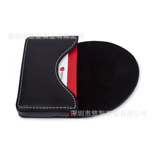 Customized PU leather business card box, <b>document</b> and coin <b>holder</b>, high-end business office supplies gift box - Product Image 2