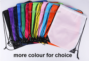 7 Days Production Time MOQ 100 Pcs Polyester <strong>Waterproof</strong> <strong>Drawstring</strong> Backpack Travel <strong>Bag</strong> with Logo Sports Shoe Covers Promotional - Product Image 6