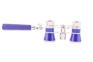 3X25 Lady Christmas Gift Télescope Opera Theatre <span class=keywords><strong>Jumelles</strong></span> Optique Lunettes d'opéra pliantes avec poignée - Product Image 5