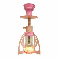 2024 nouveautés en alliage d'aluminium ailes papillon forme LED narguilé Shisha Chicha pour accessoires fumeurs