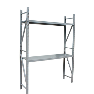 رف تخزين معدني للمرآب بعمق 400/500/600 مم وارتفاع 2 متر، نظام رفوف للمستودعات، رفوف معدات خفيفة بدون براغي - Product Image 6