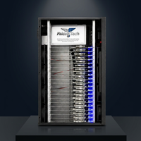 Châssis de serveur Android Bot Farm pour réseaux sociaux, matériel de fonctionnement Phonefarm Click avec 64 Go de RAM et 4/6 Go de ROM