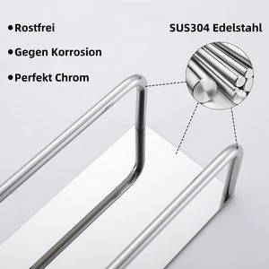 60 cm Chrome Stainless Steel Self-Adhesive <strong>Towel</strong> Rack No Drilling Heater for Bathroom Impressive <strong>Towel</strong> <strong>Rail</strong> Holder - Product Image 4