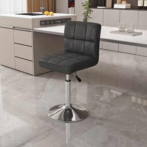 <span class=keywords><strong>Chaise</strong></span> <span class=keywords><strong>de</strong></span> <span class=keywords><strong>bar</strong></span> pivotante en métal <span class=keywords><strong>de</strong></span> style simple et luxueux pour restaurants, bars, chambre et salle à manger. - Product Image 3