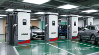 Chargeur rapide DC pour véhicules électriques Langrun, haute efficacité, 80 kW-200 kW, avec refroidissement liquide et protection IP54, pour usage public