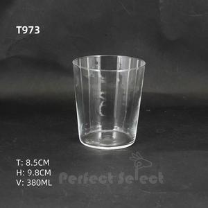 Ultra dünne kurze Glas klare Wasser Tasse 12OZ Kaffee Milch Saft Gläser Becher Home Küche Zubehör - Product Image 2