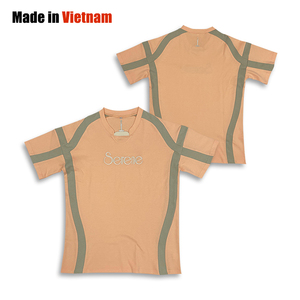 T-shirts à manches courtes en jersey polyester/coton personnalisés - Sports Casual Coupe régulière Séchage rapide et écologique Fabriqué au Vietnam - Product Image 1