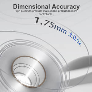 NextShapes Semelle intérieure de filament d'imprimante <span class=keywords><strong>3D</strong></span> à grande vitesse <span class=keywords><strong>Impression</strong></span> Fdm Flex HF <span class=keywords><strong>TPU</strong></span> 95A 1.75Mm 1Kg Filament <span class=keywords><strong>TPU</strong></span> transparent flexible - Product Image 2
