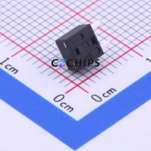 TC-1109DE-C-B Tactile Switch Through hole Component (THT) Switch Single Pole Single Throw Round Button 2.6N Right Angle Insert - Product Image 2