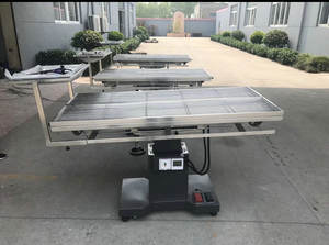 Tavolo operatorio veterinario per cani di sollevamento elettrico in acciaio inossidabile per operazioni mediche - Product Image 2