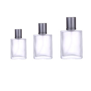 Flacon pulvérisateur de parfum en verre rond transparent de 15 ml, 20 ml, 30 ml, 50 ml, 100 ml avec bouchons en plastique à pression, 100 pièces, sérigraphiés - Product Image 5