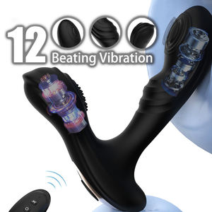 Vibrador de Próstata para Hombre Más Vendido, Silicona Impermeable, Control Remoto Inalámbrico, Tres Posiciones de Vibración, Masajeador Anal - Product Image 3