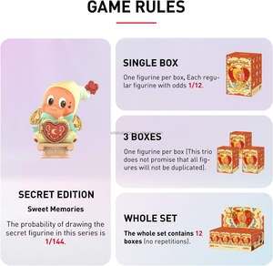 Nouvelle figurine d'action en vinyle PopMart Twinkle Twinkle Crush on You Love Fate Series, figurine anime, boîte mystère, ornement - Product Image 4