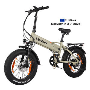 Bicicleta Eléctrica Plegable con Llantas Gruesas de 20 Pulgadas, 250W, 48V, 13Ah, Alcance de 65 km, Shimano 7 Velocidades, Resistente al Agua IP65, Todoterreno, Disponible en Almacén de la UE - Product Image 1