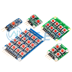 AI-KSEN микропереключатель 2*4 матричная клавиатура с 8 независимыми клавишами, микроконтроллер, модуль внешней клавиатуры расширения - Product Image 1