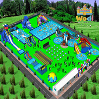 Parque Acuático Inflable de Alta Calidad con Diseño Expandible para Resorts de Verano