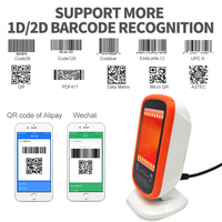 Lecteur de codes-barres Xincode câble de bureau 2D Image vérificateur de prix Scanner de codes-barres pour caisse enregistreuse X-9207