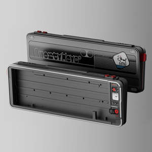 Bàn phím cơ tùy chỉnh QK65 Mk3 Anodized Basalt Grey - Product Image 1