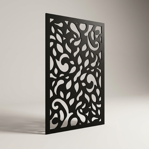 Made In Germany Lentiprint 180X60cm Geometric Ornamental Cut-Outs Decorative Privacy <b>Screen</b> Garden Privacy <b>Panel</b> - Product Image 2