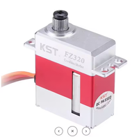 KST FZ320 25KG Servo numérique miniature entièrement métallique pour avion RC, planeur, drone UAV, moteur compact et léger pour aile fixe