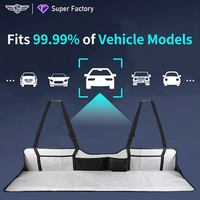 Plateforme de voyage et de camping universelle pliable pour coffre de voiture, gonflable sans air, avec fonction d'extension de siège
