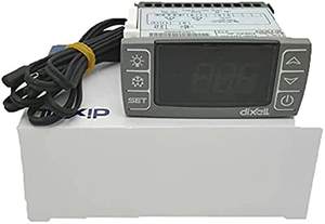 Controlador de temperatura del termostato Digital <span class=keywords><strong>Dixell</strong></span> XR60CX 5N1C1 con control del compresor de descongelación del ventilador del evaporador 230V 50 60Hz - Product Image 4